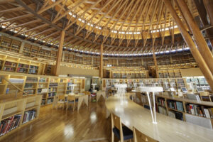Nakajima library at Akita International University